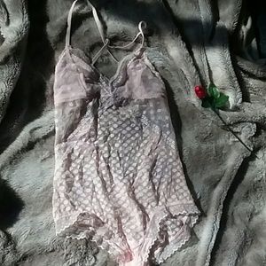 Polka Dot Pink Aerie Teddy